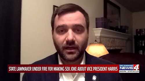 Oklahoma Senator Makes Sex Joke About VP Kamala Harris Then Defends it Saying 'People Seem Not To Be Able to Take a Joke'