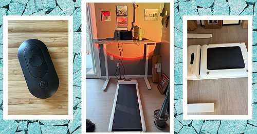 The WalkingPad C2 Mini Treadmill Feels Stable Under Your Desk and Feet