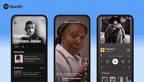 Spotify tests a video feature for audiobooks as it ramps up video expansion | TechCrunch