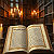 Post: The three new images continue the same reverential tableau of an ancient library illuminated by...