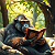 Poetry: Herein lies a jungle library, a green cathedral of leaf and light, where one wise ape, our...